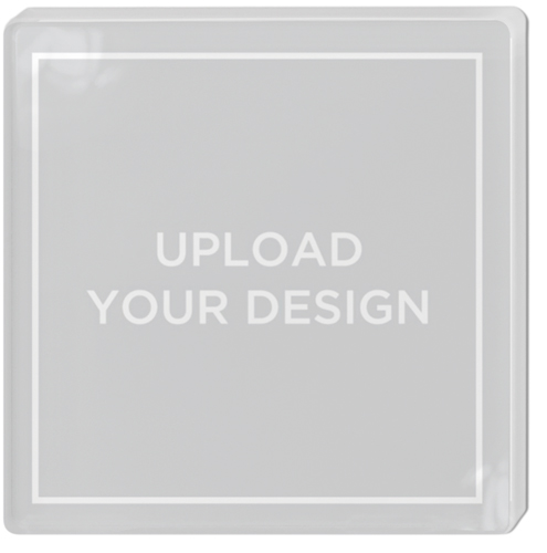Upload Your Own Design Acrylic Magnet, 3x3, Multicolor