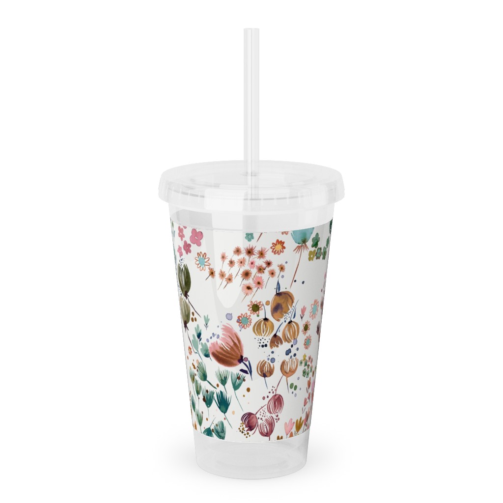 Photo Gallery Acrylic Tumbler with Straw by Shutterfly