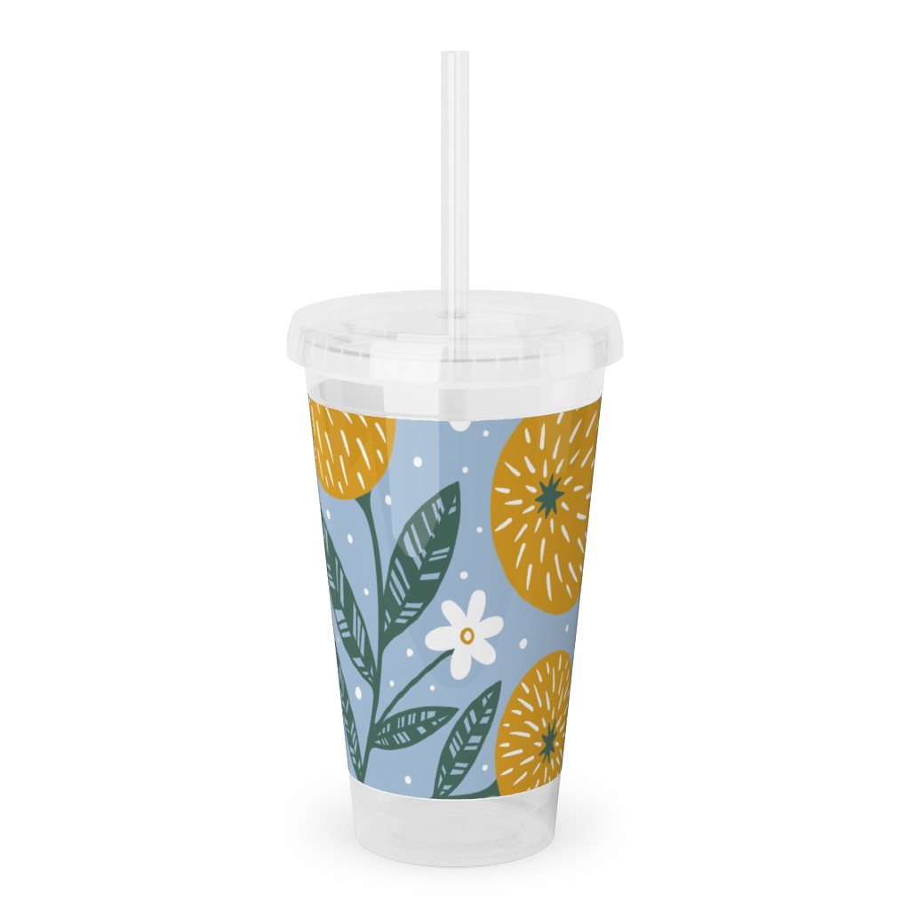 Photo Gallery Acrylic Tumbler with Straw by Shutterfly