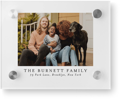 Contemporary Trio Acrylic Block by Shutterfly