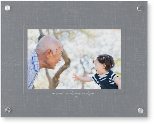 Take Shape Wall Art, Single piece, Acrylic, 16x20, Gray, slate