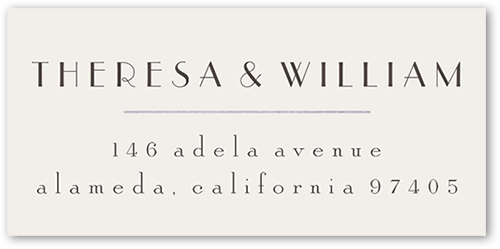 Gracious Gathering Address Label, Gray, Address Label, Matte