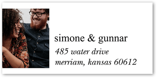 Modern Address Labels