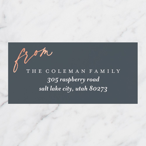 Top Class Address Label by Yours Truly Shutterfly