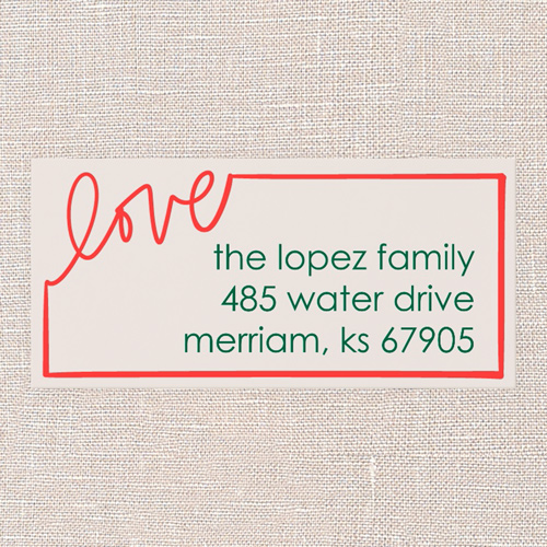 Great Fun Address Label, Grey, Address Label, Matte, Whisper Gray