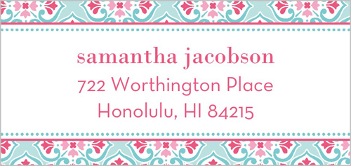 Petite Patterns Summer Address Labels For Her | Shutterfly