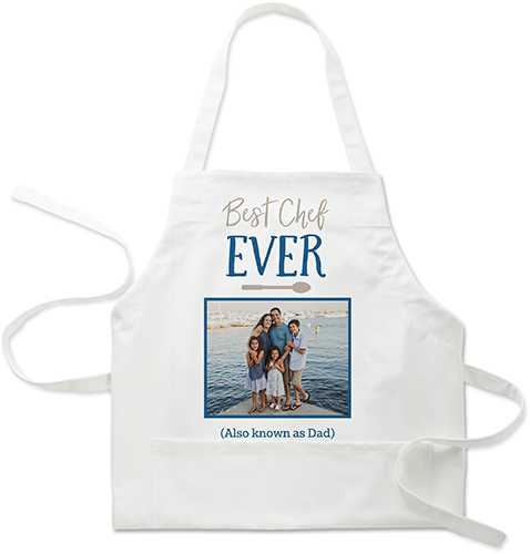Best Chef Ever Apron, Adult (Onesize), Beige