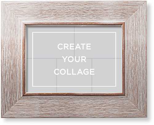 Create a Collage Art Print, Rustic, Signature Card Stock, 5x7, Multicolor