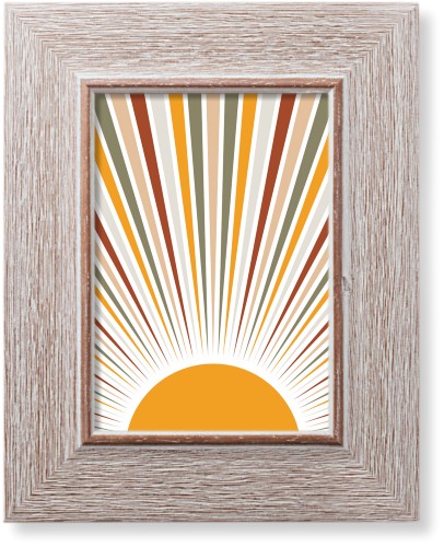 Sun Beams Art Print, Rustic, Signature Card Stock, 5x7, Multicolor