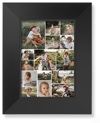 Gallery of Fifteen Art Print, Black, Signature Card Stock, 5x7, Multicolor