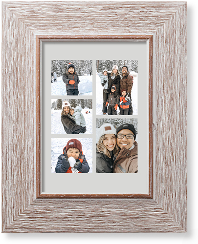 Gallery of Five Portrait Art Print, Rustic, Signature Card Stock, 5x7, Multicolor, multi