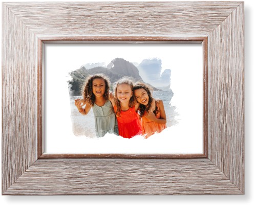 Brushed Moments Landscape Art Print, Rustic, Signature Card Stock, 5x7white