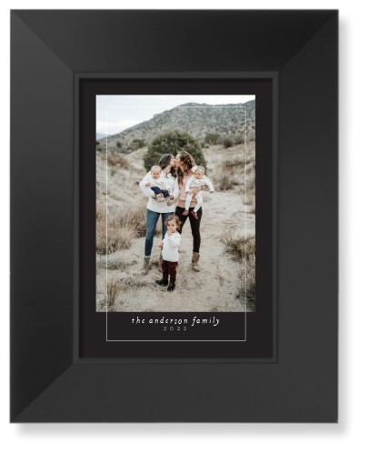 Perfectly Captured Art Print, Black, Signature Card Stock, 5x7charcoal