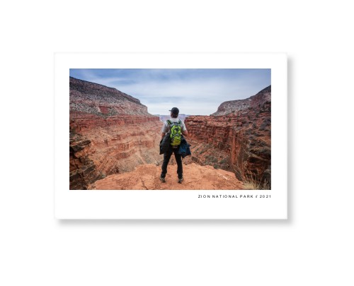 Modern Gallery Art Print, -No Frame-White-Signature Card Stock-5x7