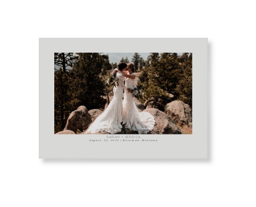 Text Gallery of One Art Print, -No Frame-Multicolor-Signature Card Stock-5x7