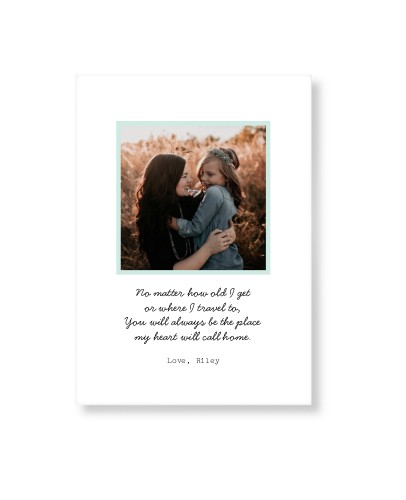 Quote For Mom Art Print