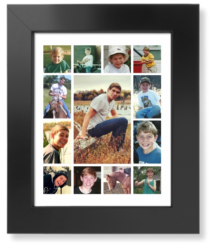 Hero Gallery of Thirteen Art Print, Black, Signature Card Stock, 8x10, Multicolor, multi