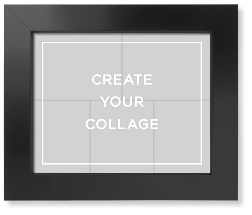 Create a Collage Art Print, Black, Signature Card Stock, 8x10, Multicolor