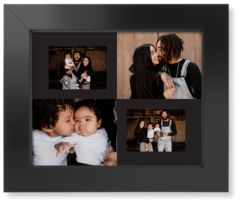 Minimal Gallery of Four Art Print, Black, Signature Card Stock, 8x10, Multicolor, multi