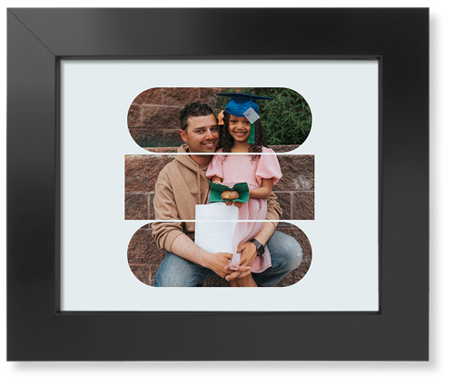 Connected Frames Art Print, Black, Signature Card Stock, 8x10, Gray
