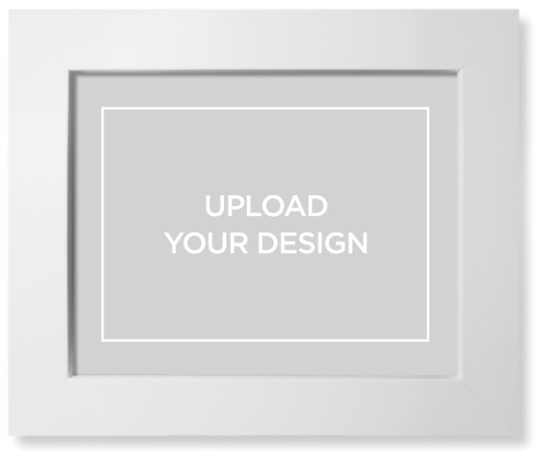 Upload Your Own Design Art Print, White, Signature Card Stock, 8x10, Multicolor