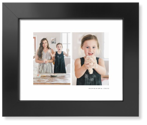 Gallery of Two Art Print, Black, Signature Card Stock, 8x10, Multicolor