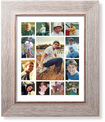 Hero Gallery of Thirteen Art Print, -Rustic-Multicolor-Signature Card Stock-8x10