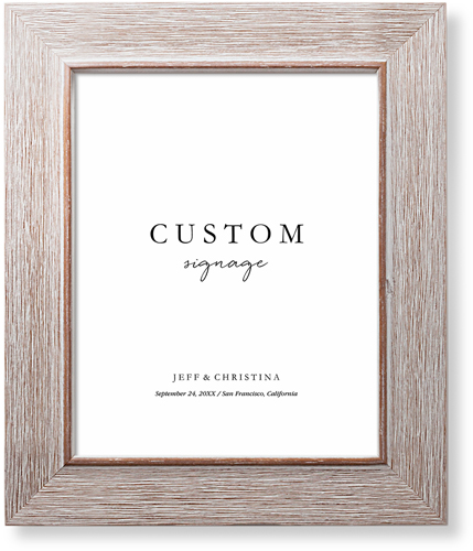 Custom Wedding Signage Art Print