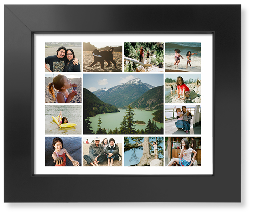 Hero Gallery of Thirteen Landscape Art Print, Black, Signature Card Stock, 8x10multi