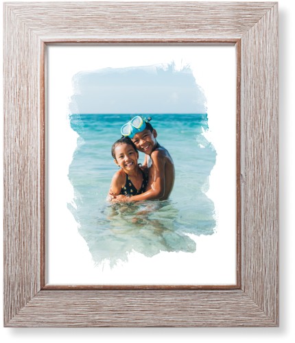 Brushed Moments Art Print, -Rustic-White-Signature Card Stock-8x10