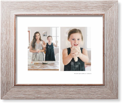 Gallery of Two Art Print, -Rustic-Multicolor-Signature Card Stock-8x10