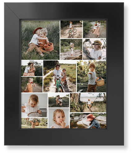 Gallery of Fifteen Art Print, Black, Multicolor, Signature Card Stock, 8x10