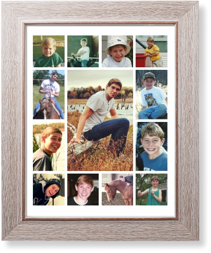 Hero Gallery of Thirteen Art Print, Rustic, Signature Card Stock, 11x14, Multicolor, multi