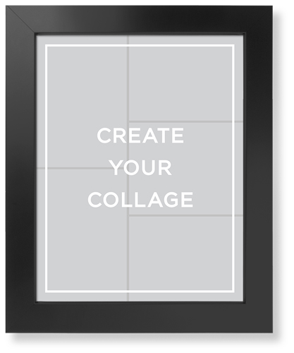 Create a Collage Portrait Art Print, Black, Signature Card Stock, 11x14, Multicolor