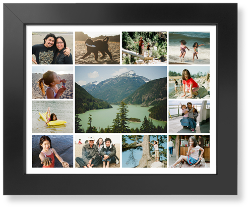 Hero Gallery of Thirteen Landscape Art Print, Black, Signature Card Stock, 11x14, Multicolor, multi