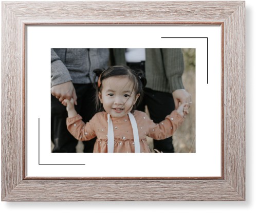 Snapshot Moment Art Print, -Rustic-White-Signature Card Stock-11x14