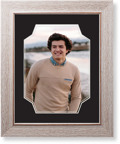 Unique Shape Art Print, Rustic, Signature Card Stock, 11x14charcoal