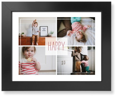Simple Border Sentiment Art Print, -Black-White-Signature Card Stock-11x14