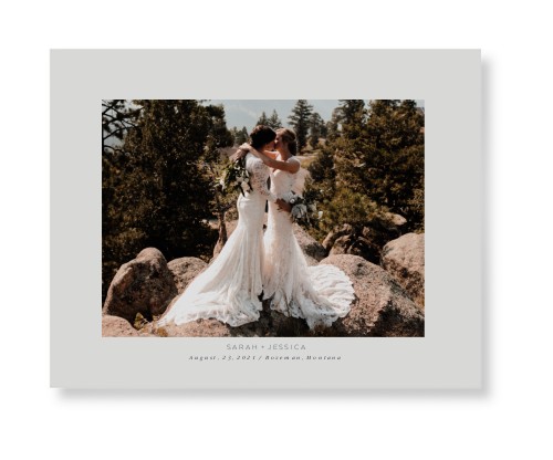 Text Gallery of One Art Print, -No Frame-Multicolor-Signature Card Stock-11x14