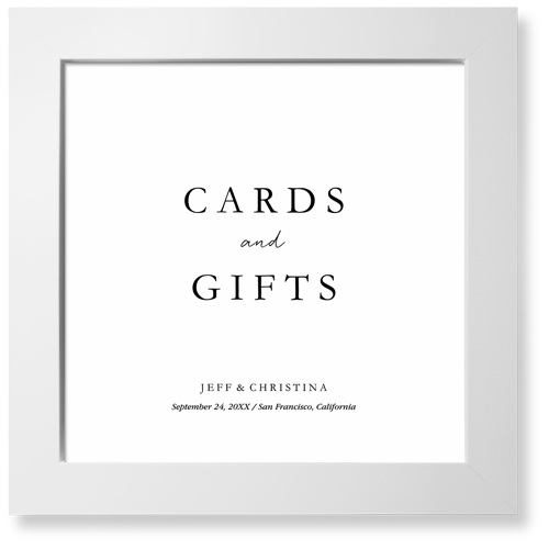 Cards and Gifts Signage Art Print