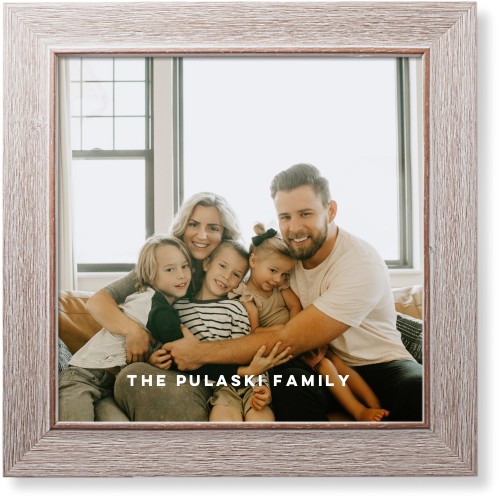 Photo Gallery Art Print, Rustic, Signature Card Stock, 12x12multi