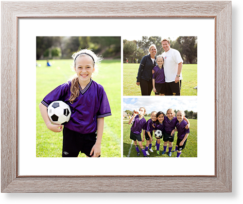 Gallery of Three Art Print, Rustic, Signature Card Stock, 16x20, Multicolor, multi