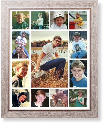 Hero Gallery of Thirteen Art Print, Rustic, Signature Card Stock, 16x20multi