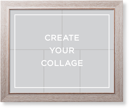 Create a Collage Art Print, Rustic, Signature Card Stock, 16x20multi
