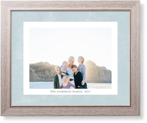 Bold Frame Landscape Art Print, Rustic, Signature Card Stock, 16x20polar