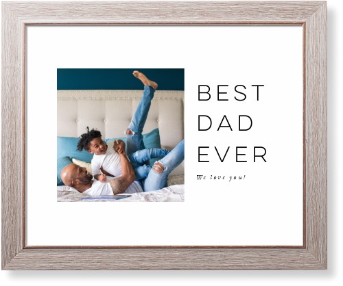 Best Ever Gallery of One Art Print, Rustic, Signature Card Stock, 16x20multi