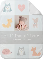 custom baby blankets with pictures