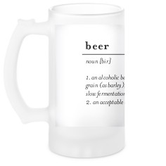 Glass Personalized Beer Steins