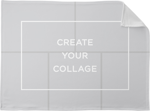 Create a Collage Landscape Fleece Photo Blanket, Fleece, 30x40, Multicolor