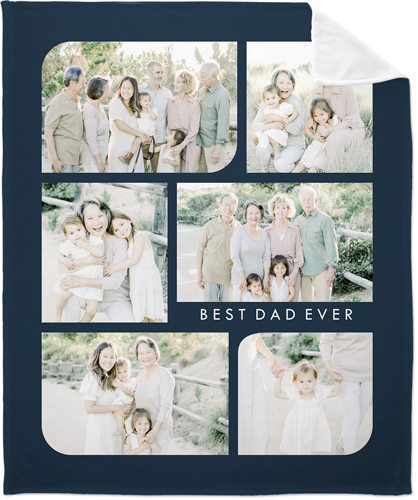 Black Fleece Blanket Birthday Gift